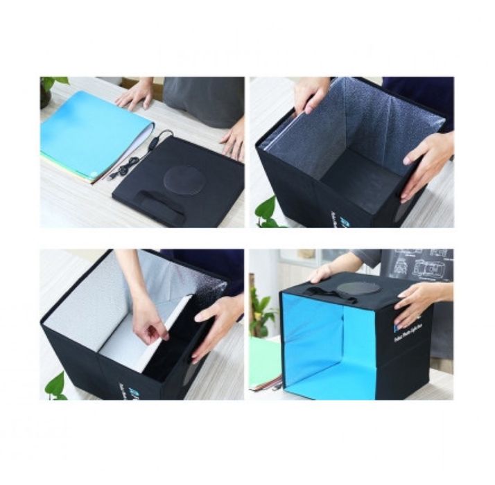 Фотобокс  40СМ з кільцевою лампою PULUZ PU5041B