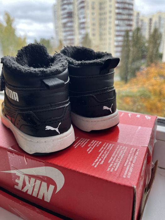 Хайтопи Черевики утеплені Puma оригігал