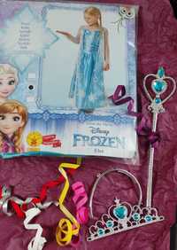 Oportunidade - Fato de Elsa Frozen -5A - Carnaval Festas
