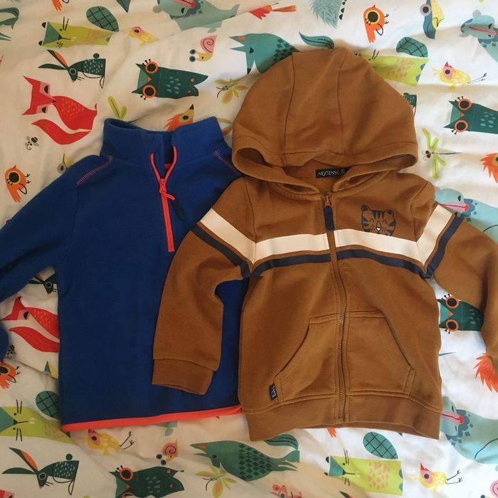 Casaco com capuz e fecho, in extenso , e polar primark