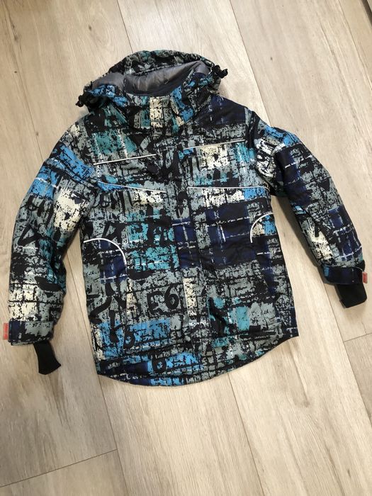 Бу зимовий комплект (куртка на флісі+штани, зріст 122 повномірить)