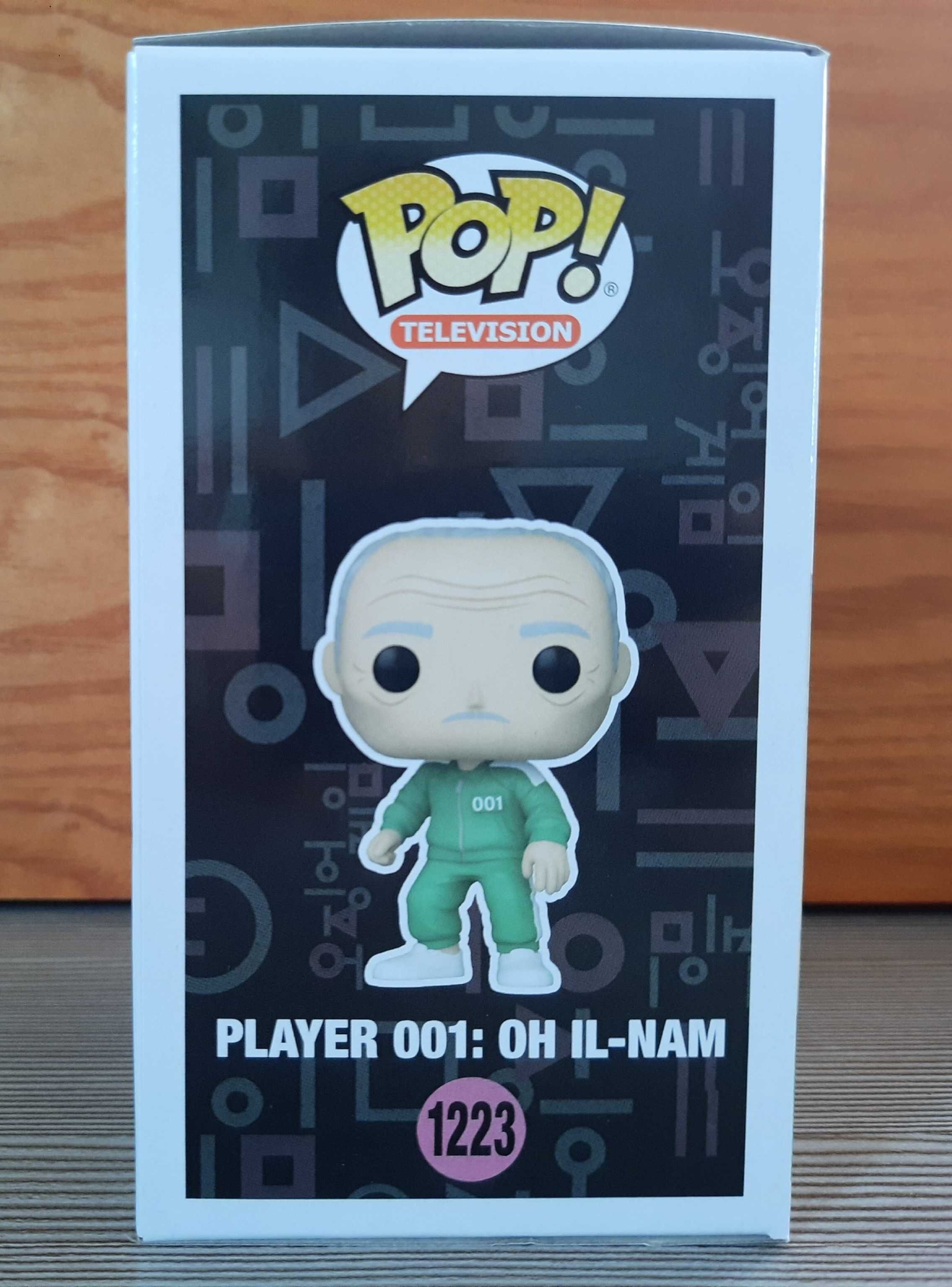 Funko pop Player 001: Oh Il-nam, Squid Game