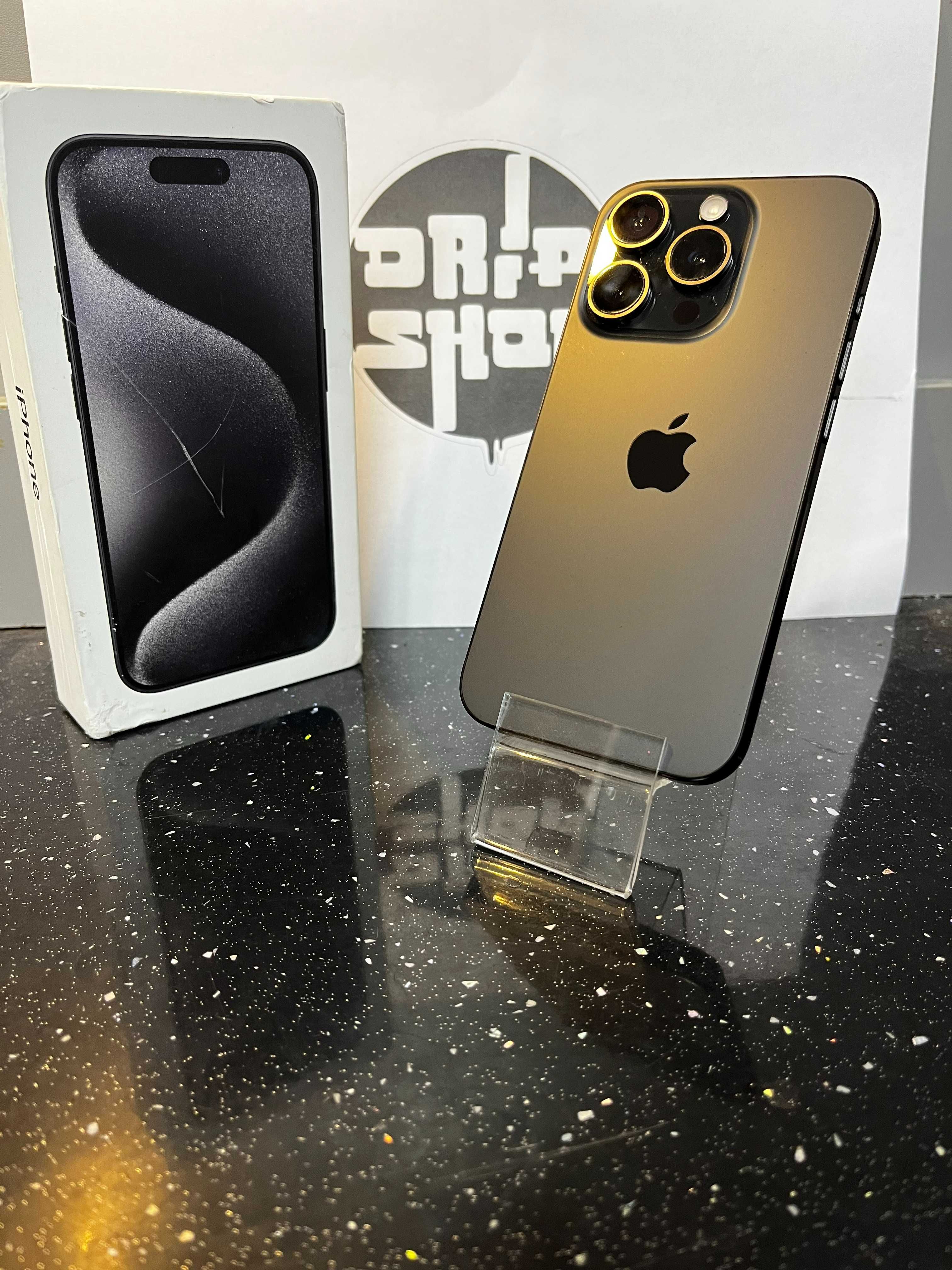 Iphone 15 Pro Czarny 128GB Bateria:91%/Gwarancja/SklepGSM/Lach
