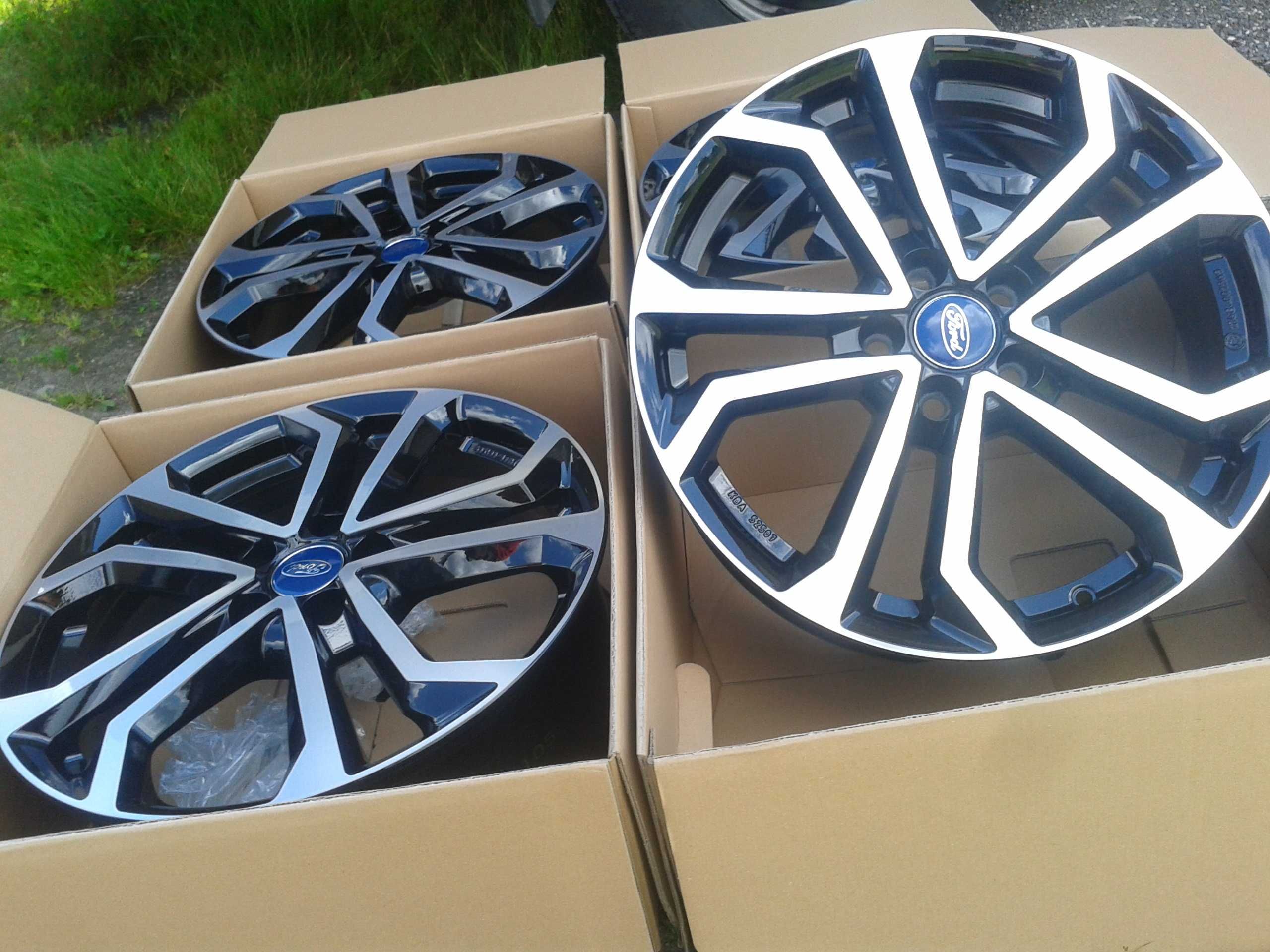 nowe r18 felgi dezent ford focus mondeo kuga smax cmax 5x108 mielec