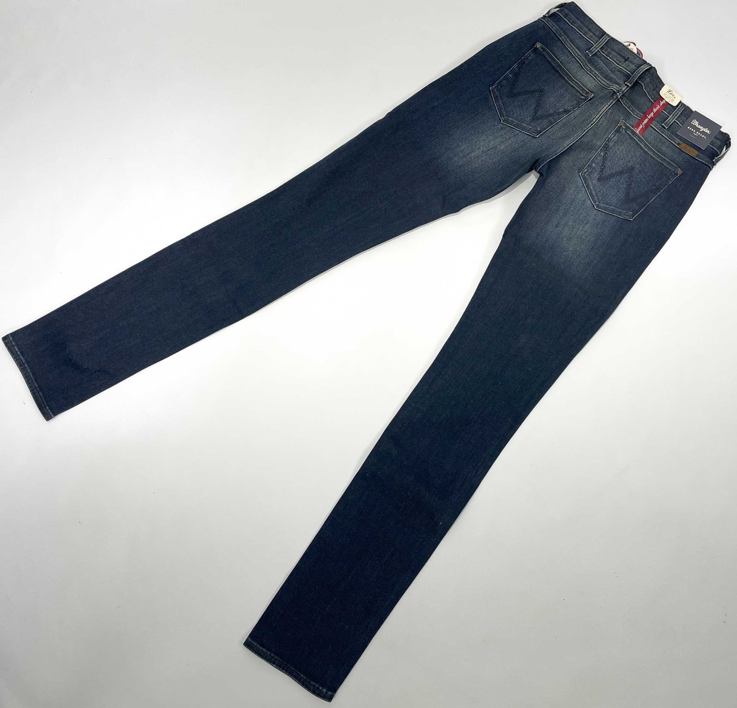 Spodnie damskie Wrangler Corynn Dark Lake Skinny W28 L34