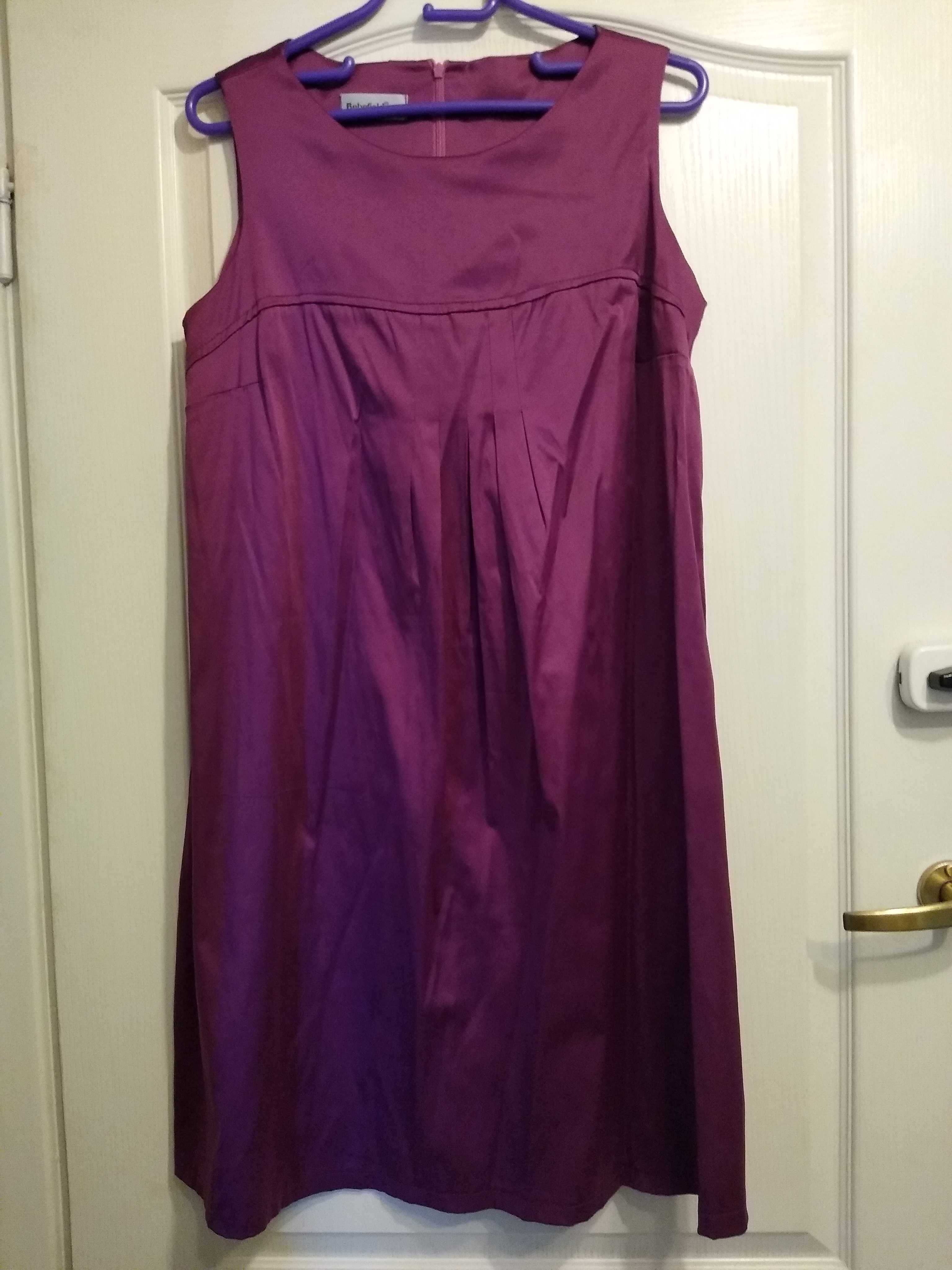 Sukienka ciążowa fioletowa bebefield 42