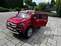 Mercedes X Class Czerwony Lakier MP4 Duży samochód na akumulator