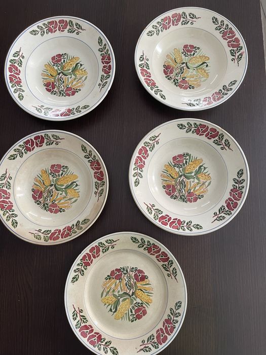 Pratos antigos Fábrica de Sacavêm