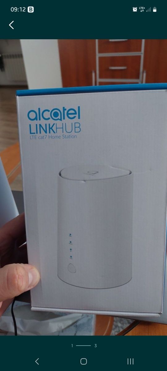 Router Alcatel link hub LTE cat 7