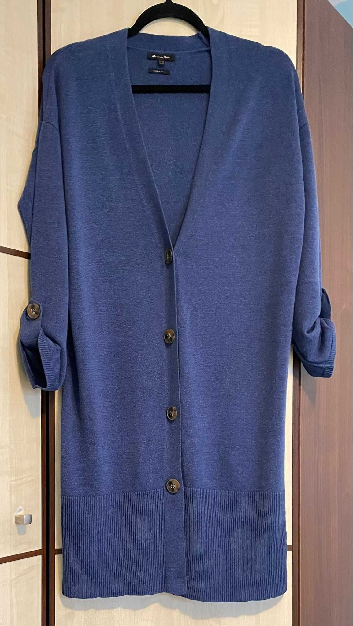 Sweter długi Massimo Dutti.