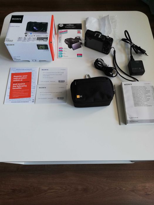 Aparat Sony Dsc-H60 kompletny zestaw