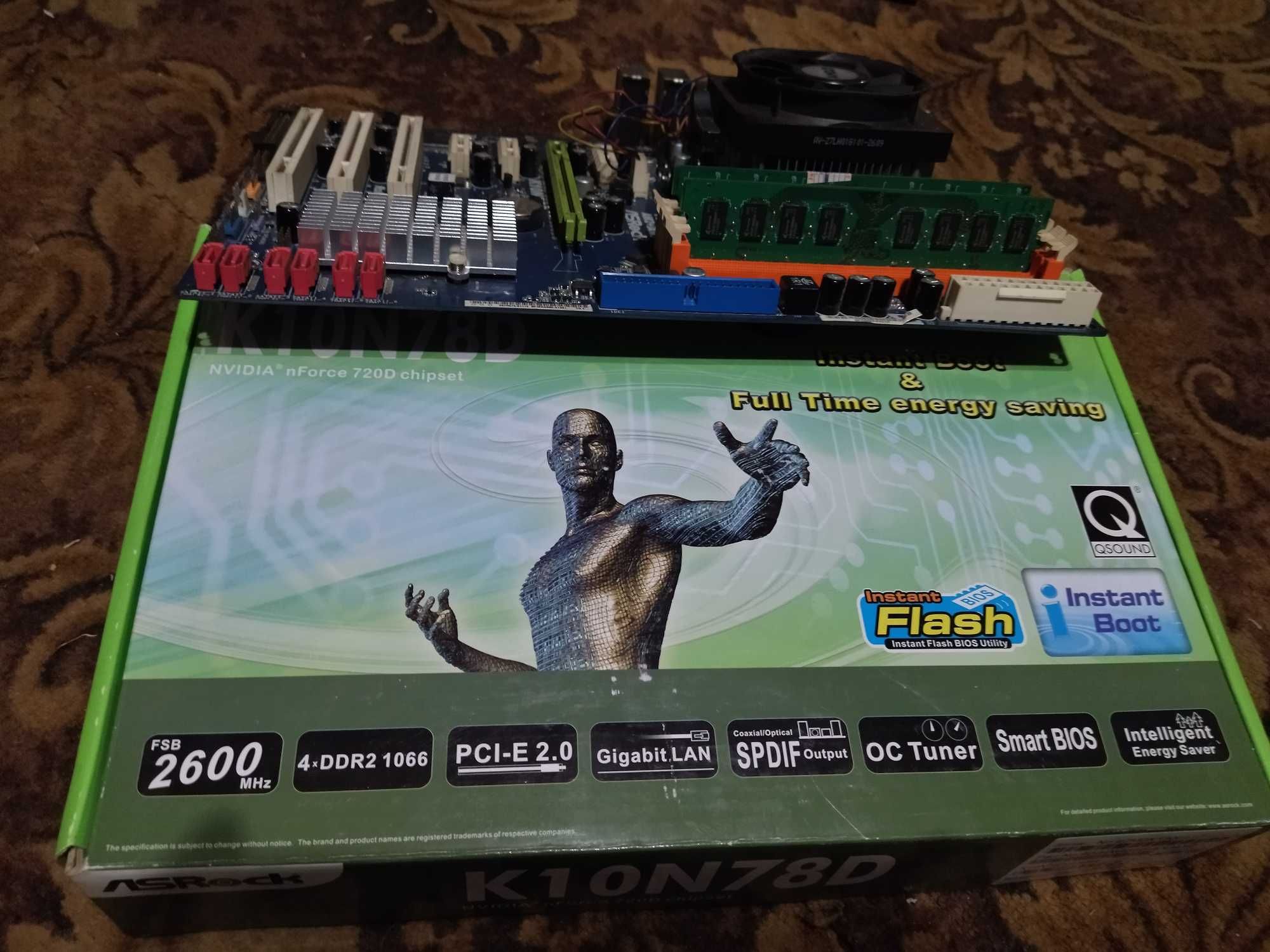 Продам материнську плату взборі K10N78D - ASRock