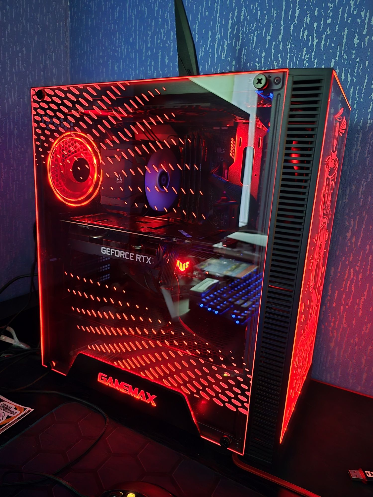 Продам ігровий комп'ютер(системний блок) i5 11400f, rtx3070,32gb,256gb
