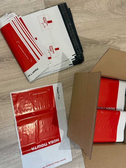 Пакети Нова Пошта 1кг 500шт