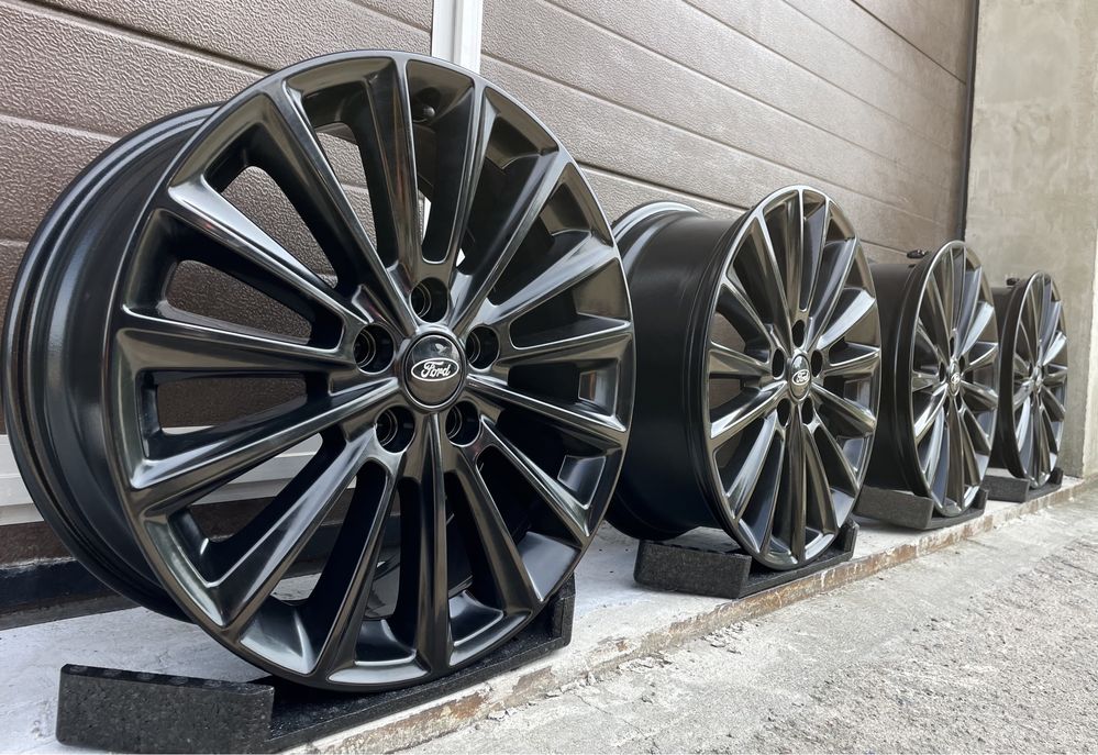 4x felgi aluminiowe 5x108 r17 7J et50 Alufelgi Oryginał Ford Czarne 17