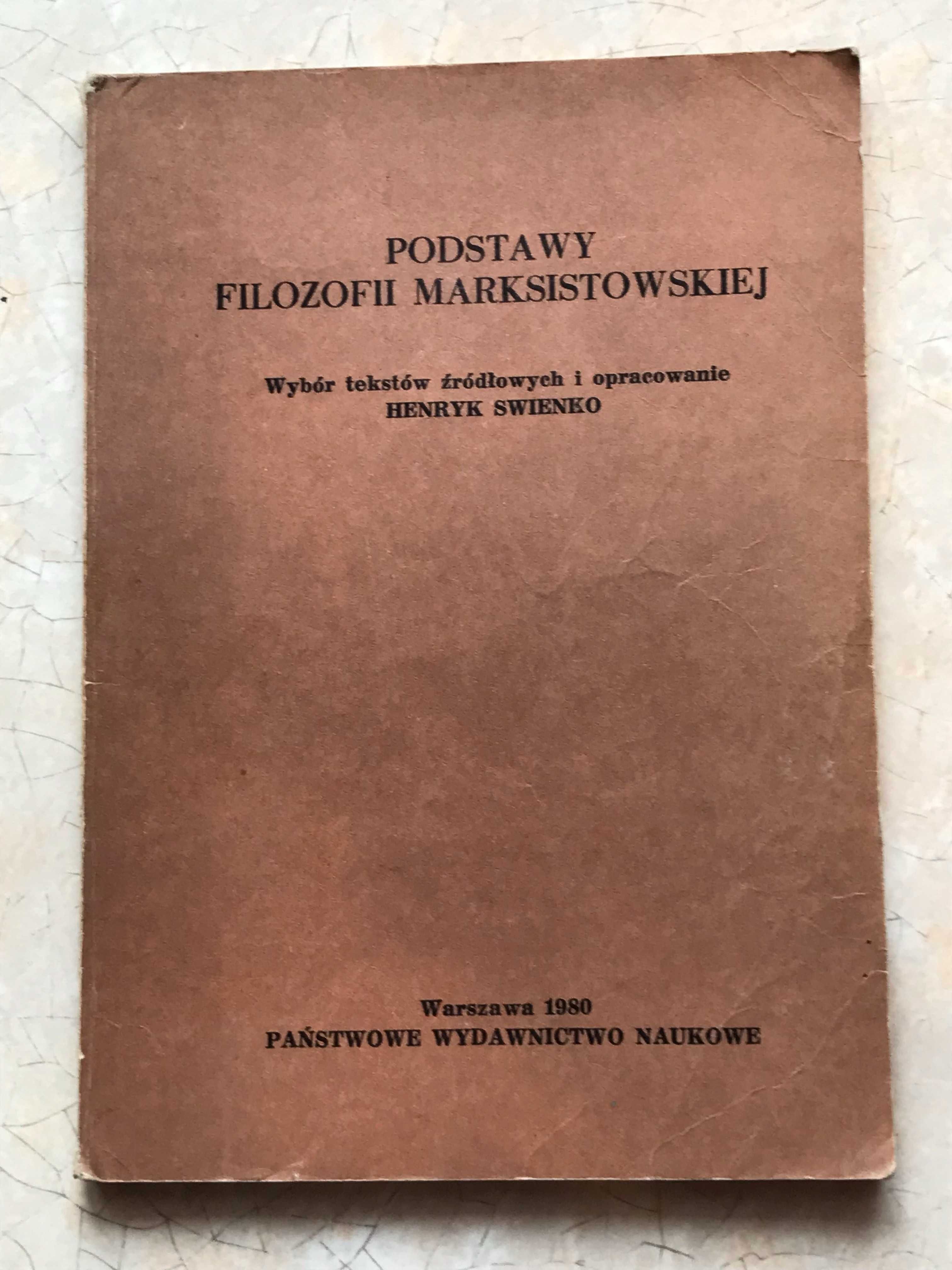 Książka - Podstawy filozofii marksistowskiej