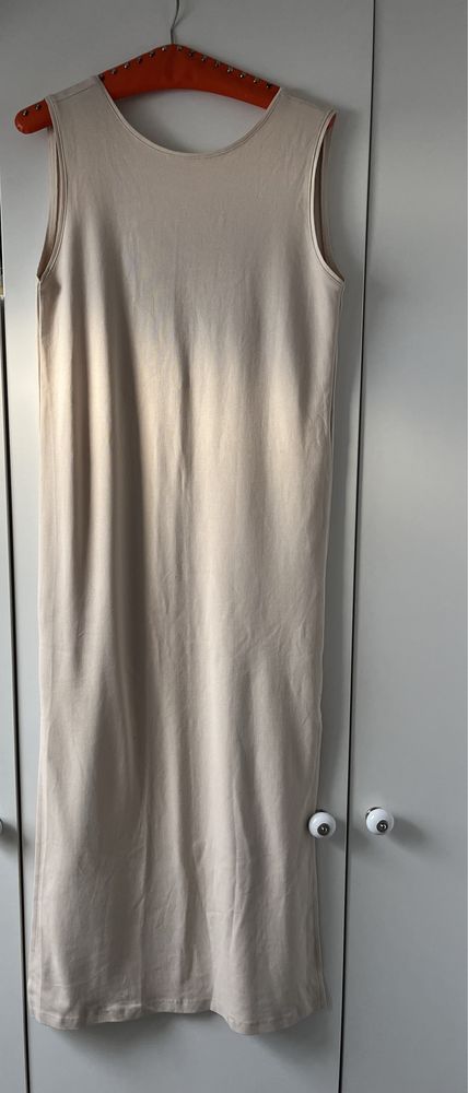 Sukienka maxi długa eco bawełna XS s M