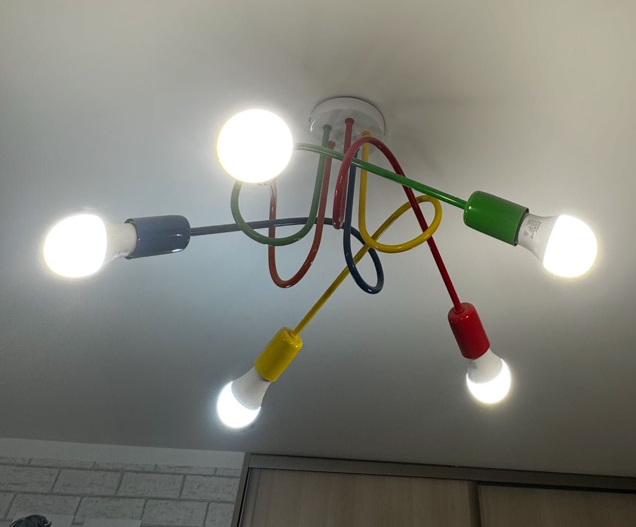 Lampa do pokoju dziecięcego Mondo 5 Mix1 Loft