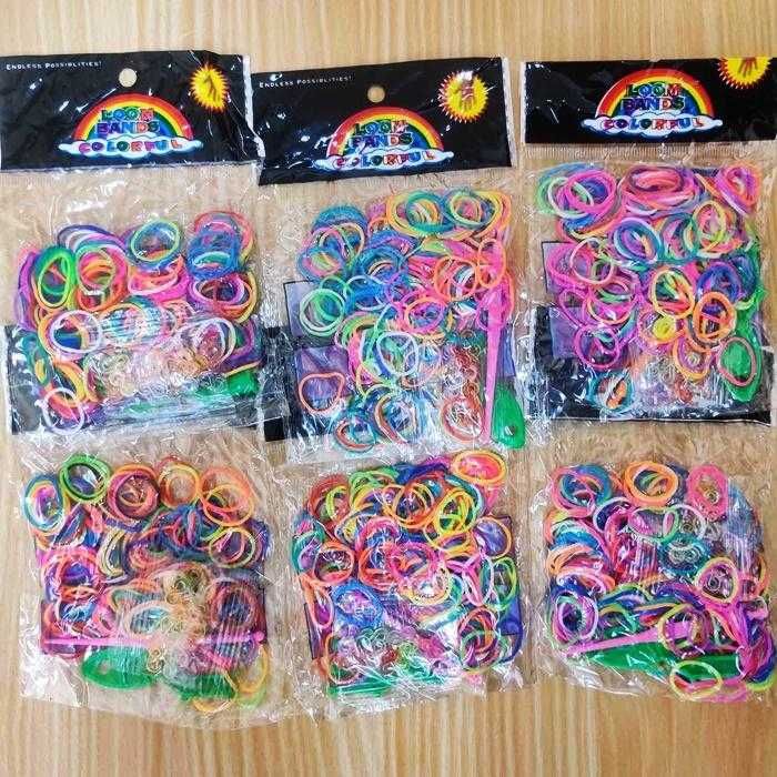Резинки для плетіння,100,гумки для плетіння,набор резинки для плетіння