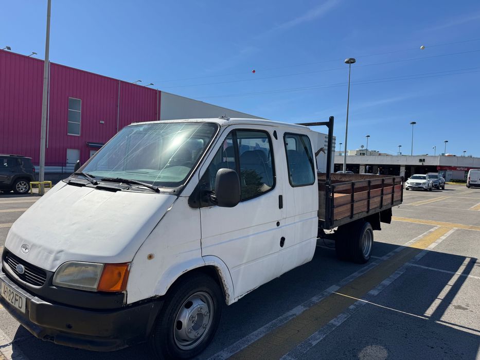 Ford transit cabine dupla 6 lugares 2.5 diesel 76 cv
