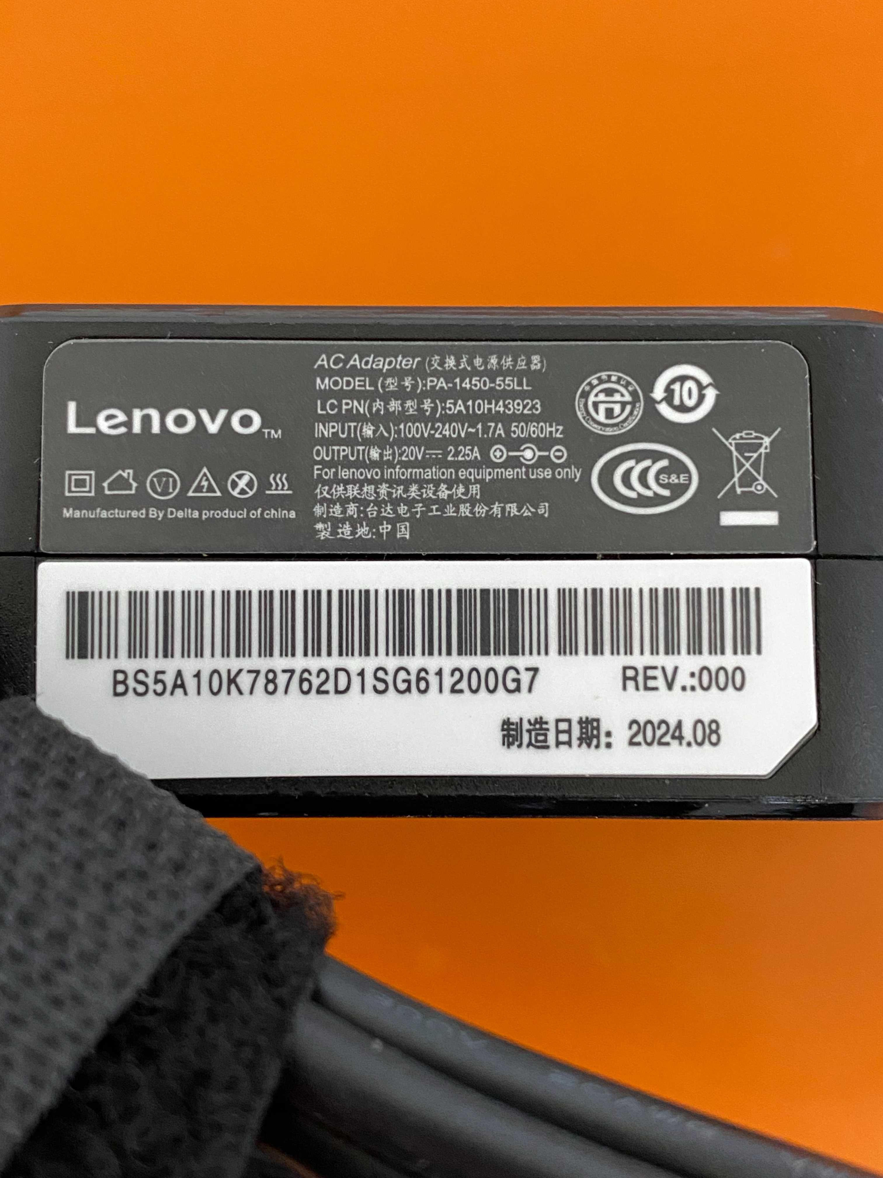 Блок питания для ноутбука Lenovo 20V 2.25A 45W 4.0*1.7 мм