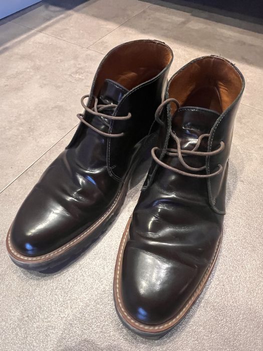 Стильні бордові черевики Gant, 41 розмір