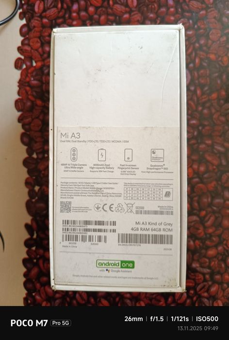 Xiaomi mi a3 4/64 під відновлення або на запчастини.