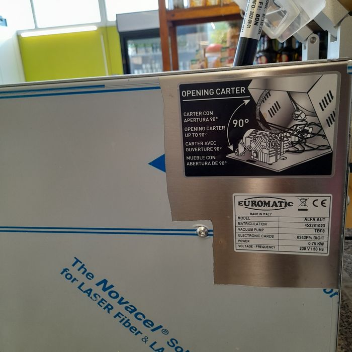 máquina vácuo manual