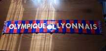 Cachecol Equipa de futebol "Olympique Lyonnais" - NOVO.