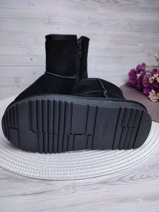 Дитячі угги замшеві р.28-31 зимові черевики