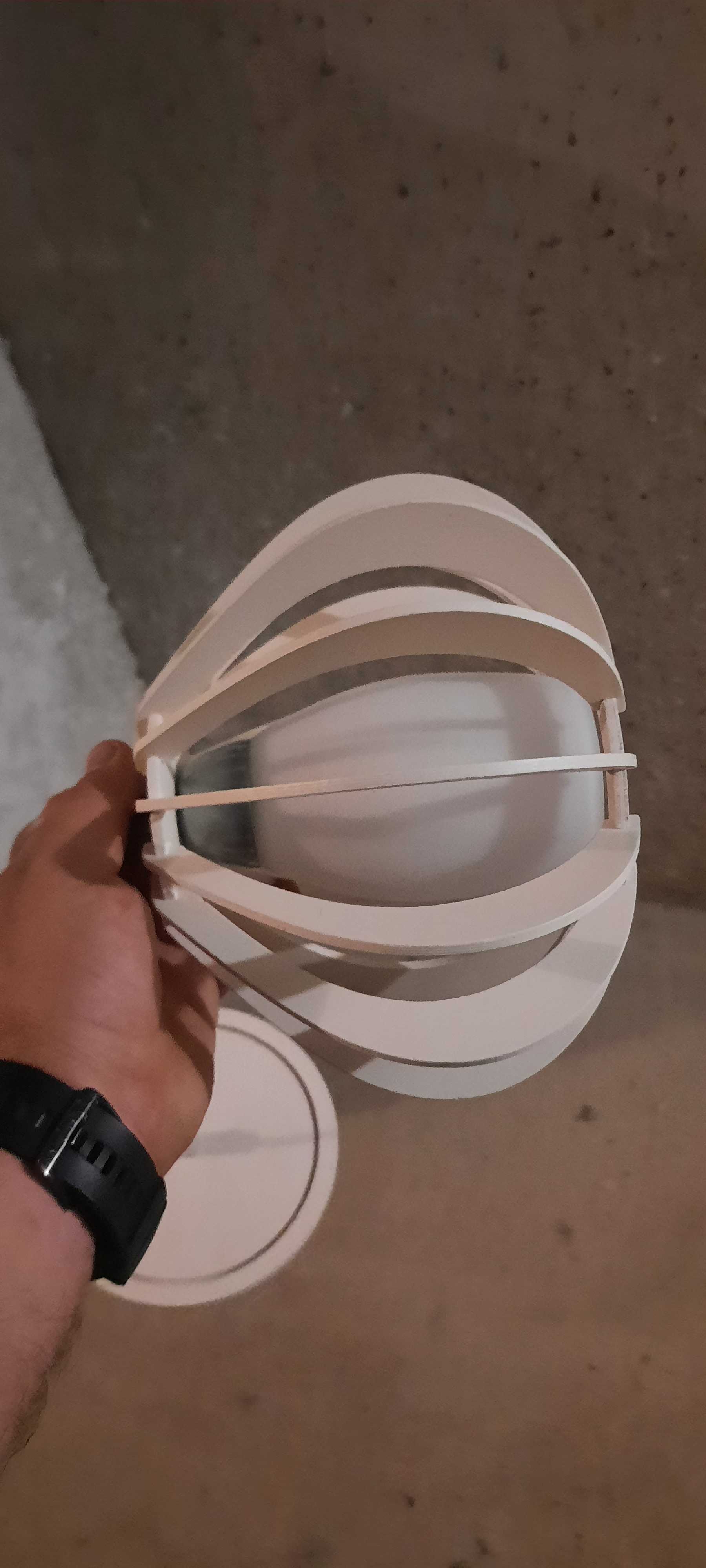 Lampa sufitowa wisząca żyrandol 1x E14