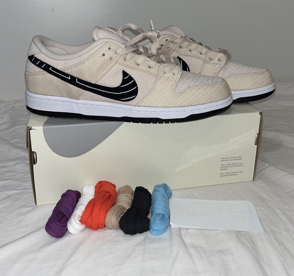 Nike Dunk Low Albino & Preto rozmiar 45 buty sneakersy nowe