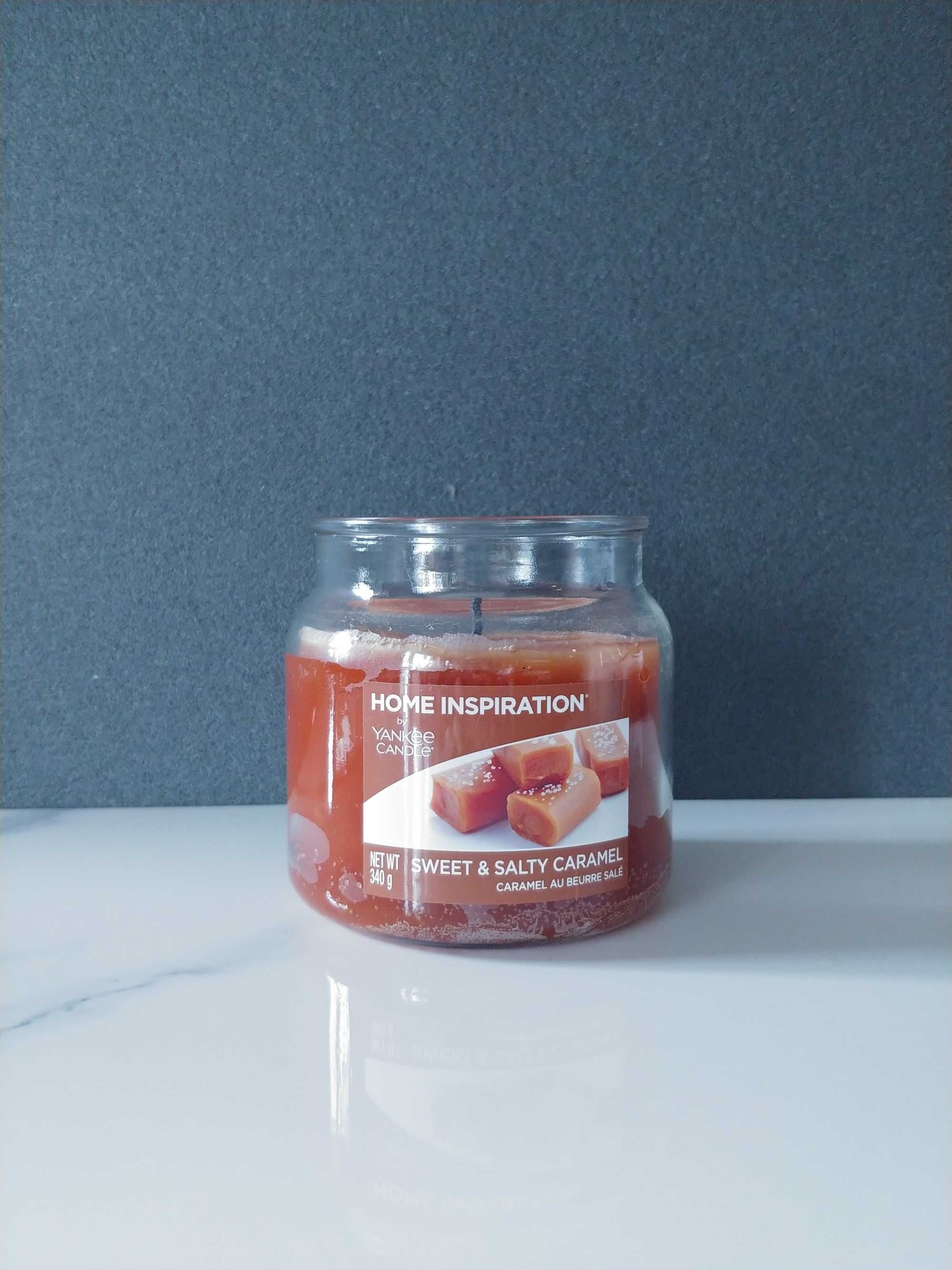 Świeca Yankee Candle 340g home inspiration sweet salty carmel