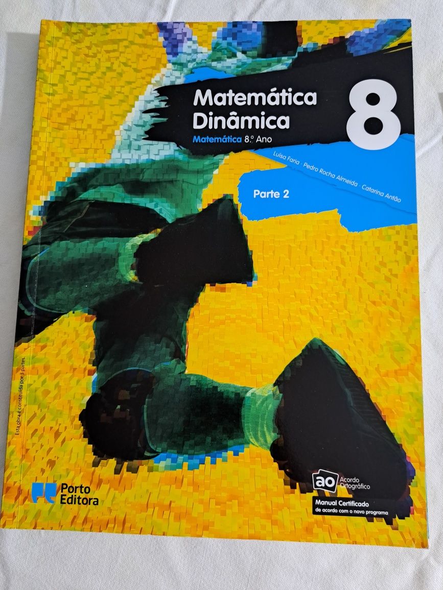 Matemática Dinâmica 8 - Livro de matemática do 8 ano