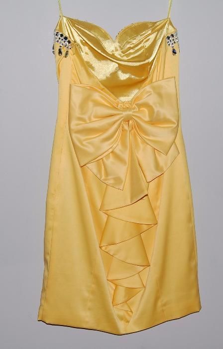 Sukienka r.38 żółta