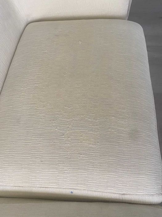 Sofá creme 4 pessoas