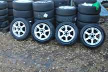 Koła 205/60 R16 5x100 Alufelgi + opony zimowe ET 50 VW Skoda Audi