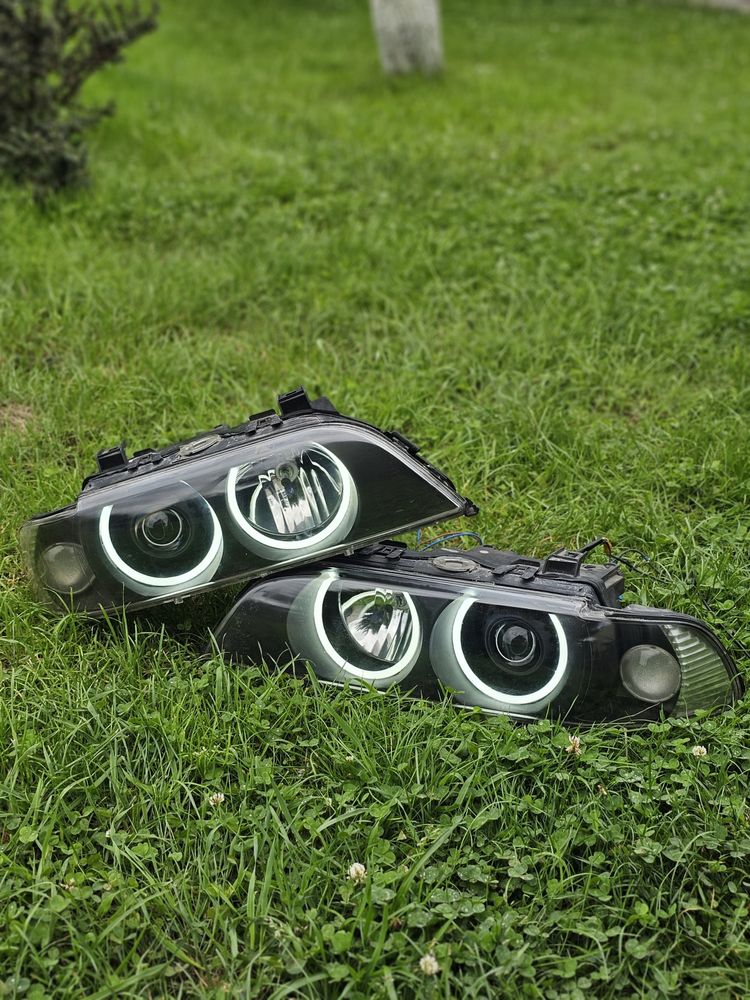 Reflektory e39  z  projektorami biled wraz z ringami cotton