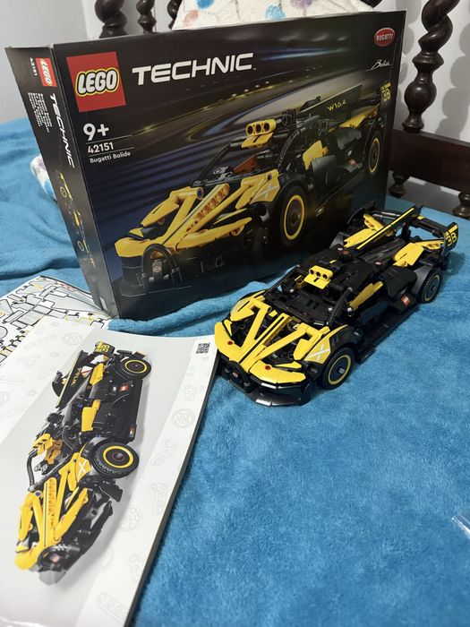 Lego Bugatti com caixa