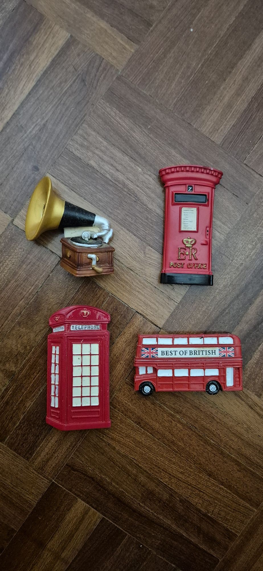 Ímanes Londres como novos