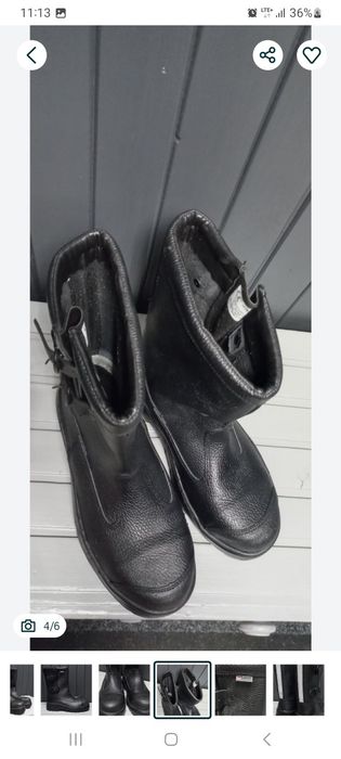 Nowe buty bezpieczne saperki 43