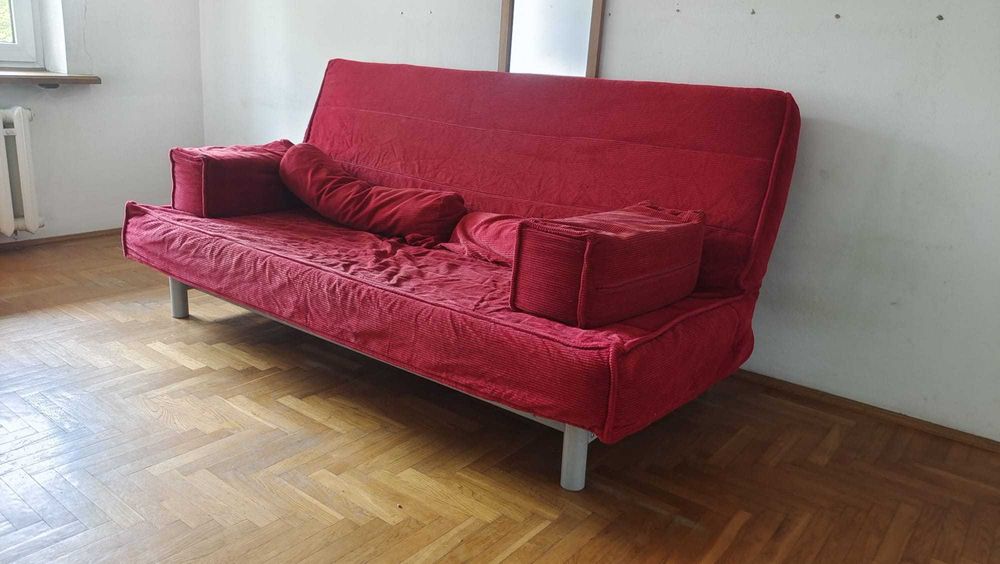 Klasyk IKEA okazja kultowa rozkładana sofa BEDDINGE