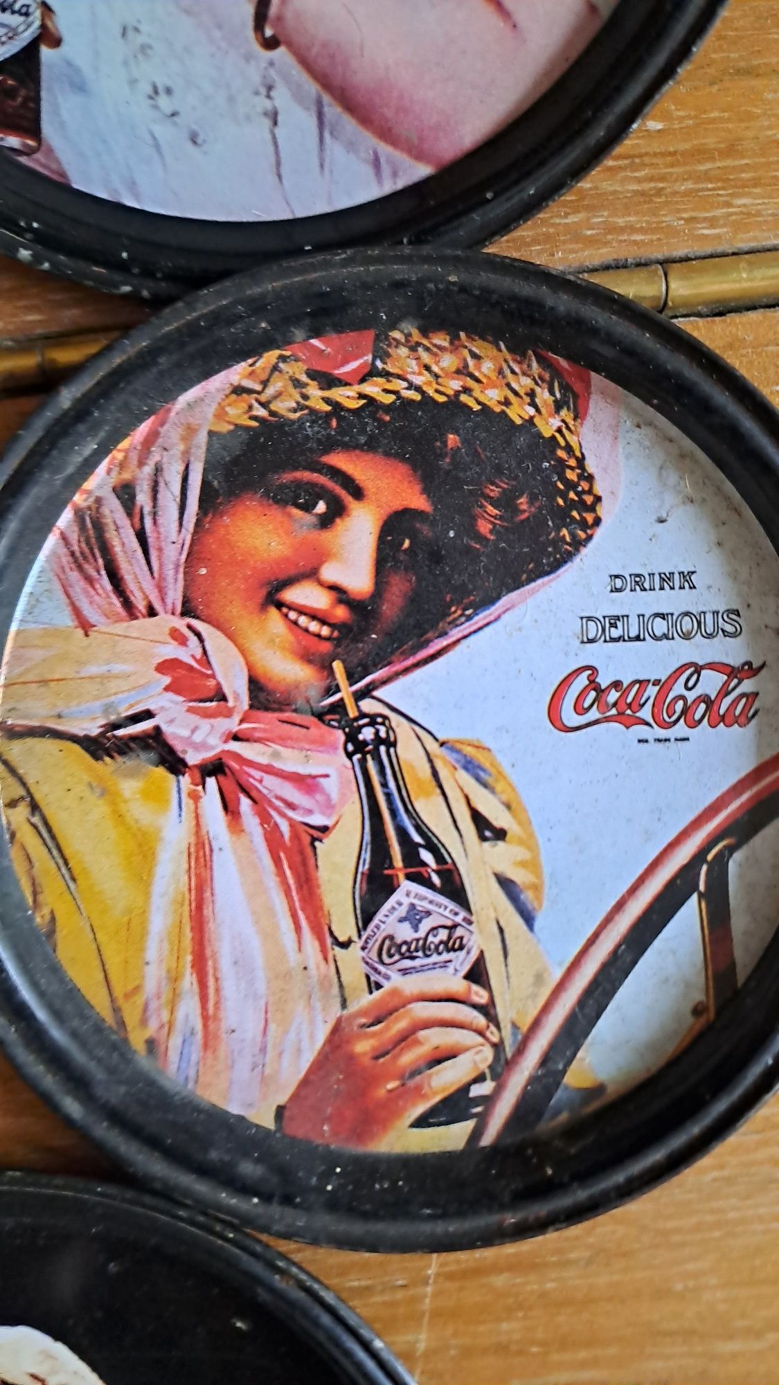 Stare podstawki pod napoje coca cola  5szt