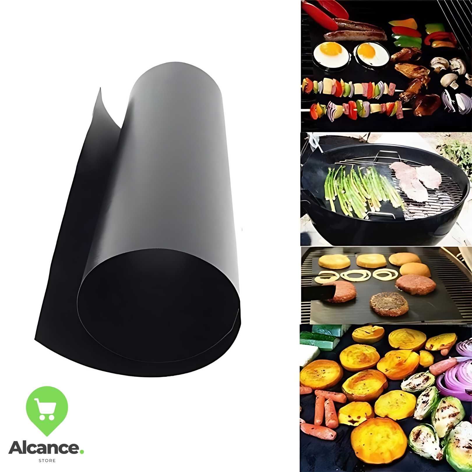 TAPETE ANTIADERENTE GRILL BBQ CHURRASCO