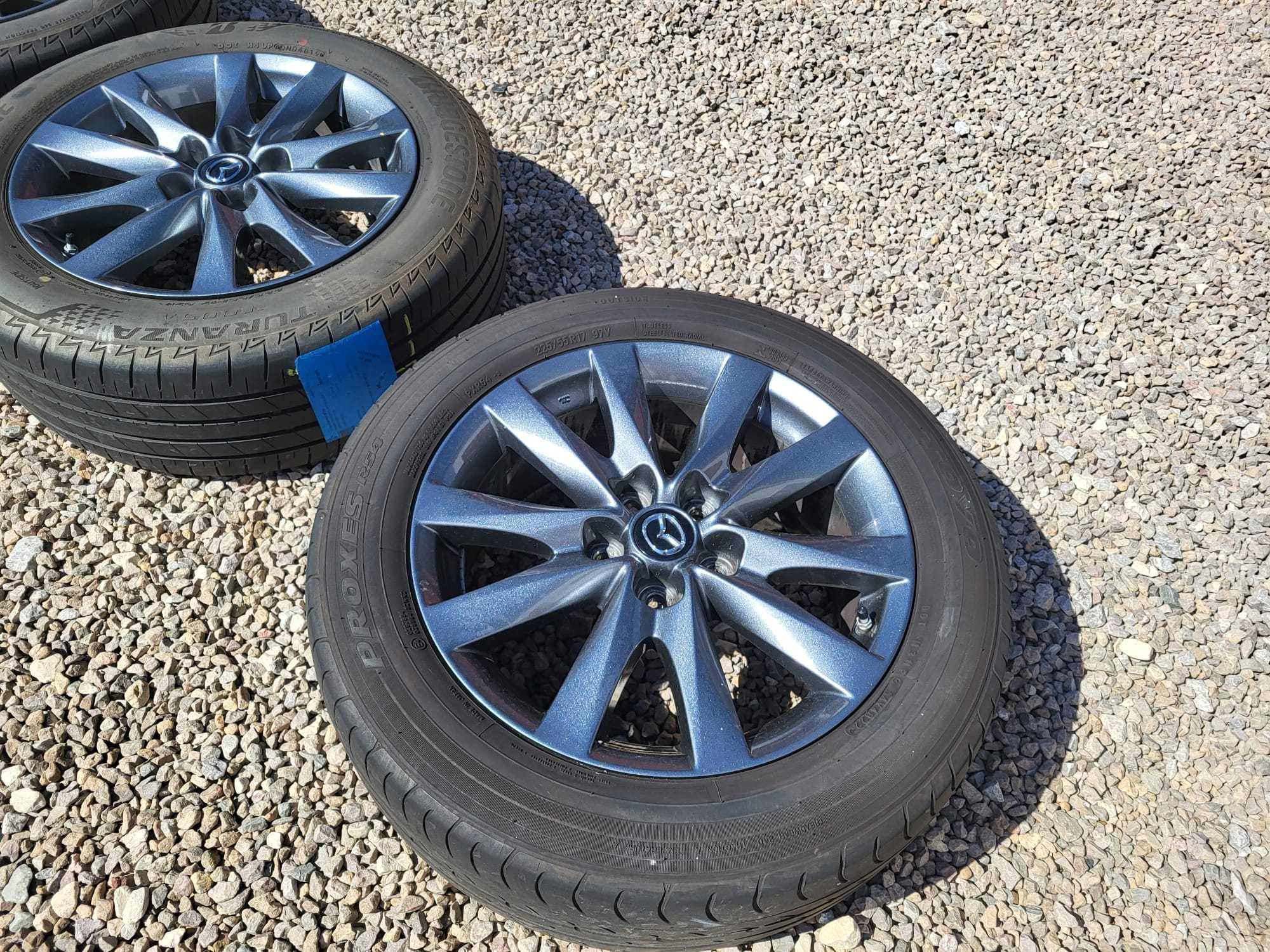 Koła ltnie Alufelgi MAZDA  5x114,3  225/55 R17