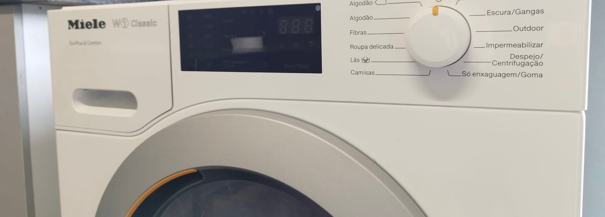 Máquina de lavar roupa Miele w1 classic