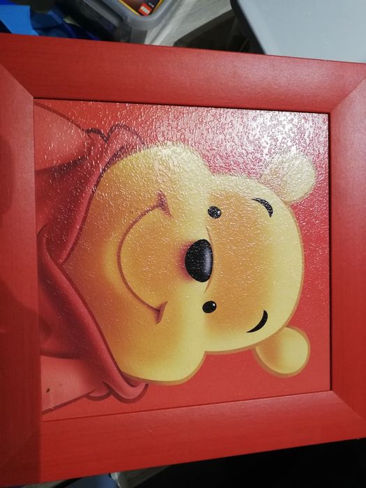 Obraz Kubuś Puchatek. Obrazek kubusia puchatka 23x23