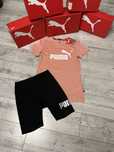 Комплект Puma футболка велосипедки