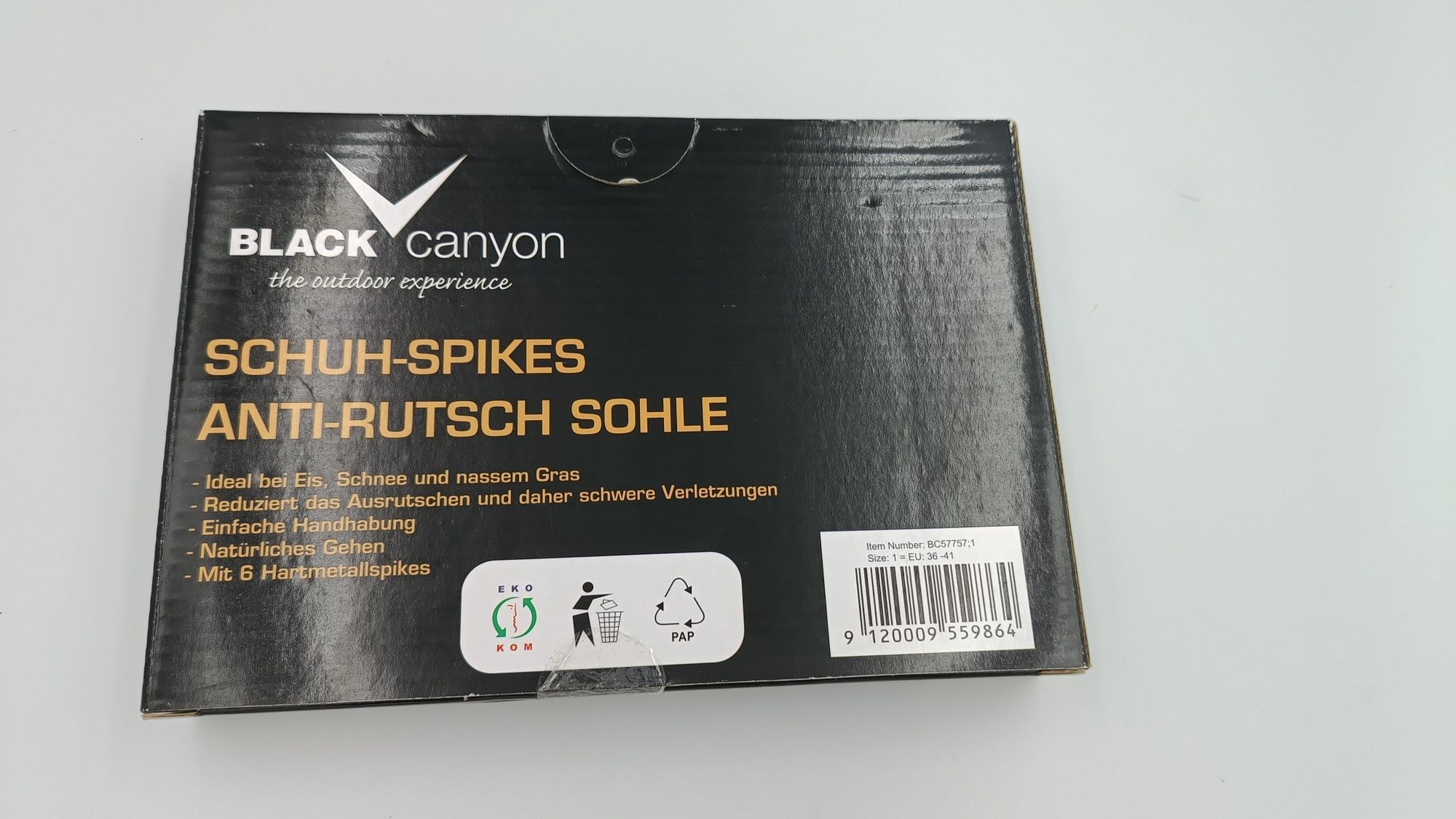 Nakładki antypoślizgowe na buty 36-41 Black Canyon