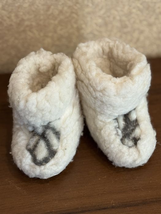 Чуні, капці, тапочки, шкарпетки, пінетки  з овчини, вовняні, теплі,